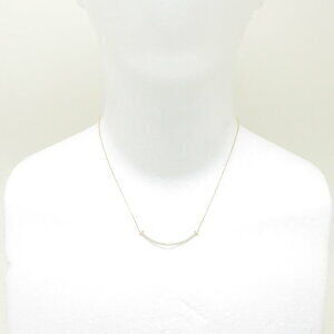 Tiffany Smile Necklace Diamond Yellow Gold